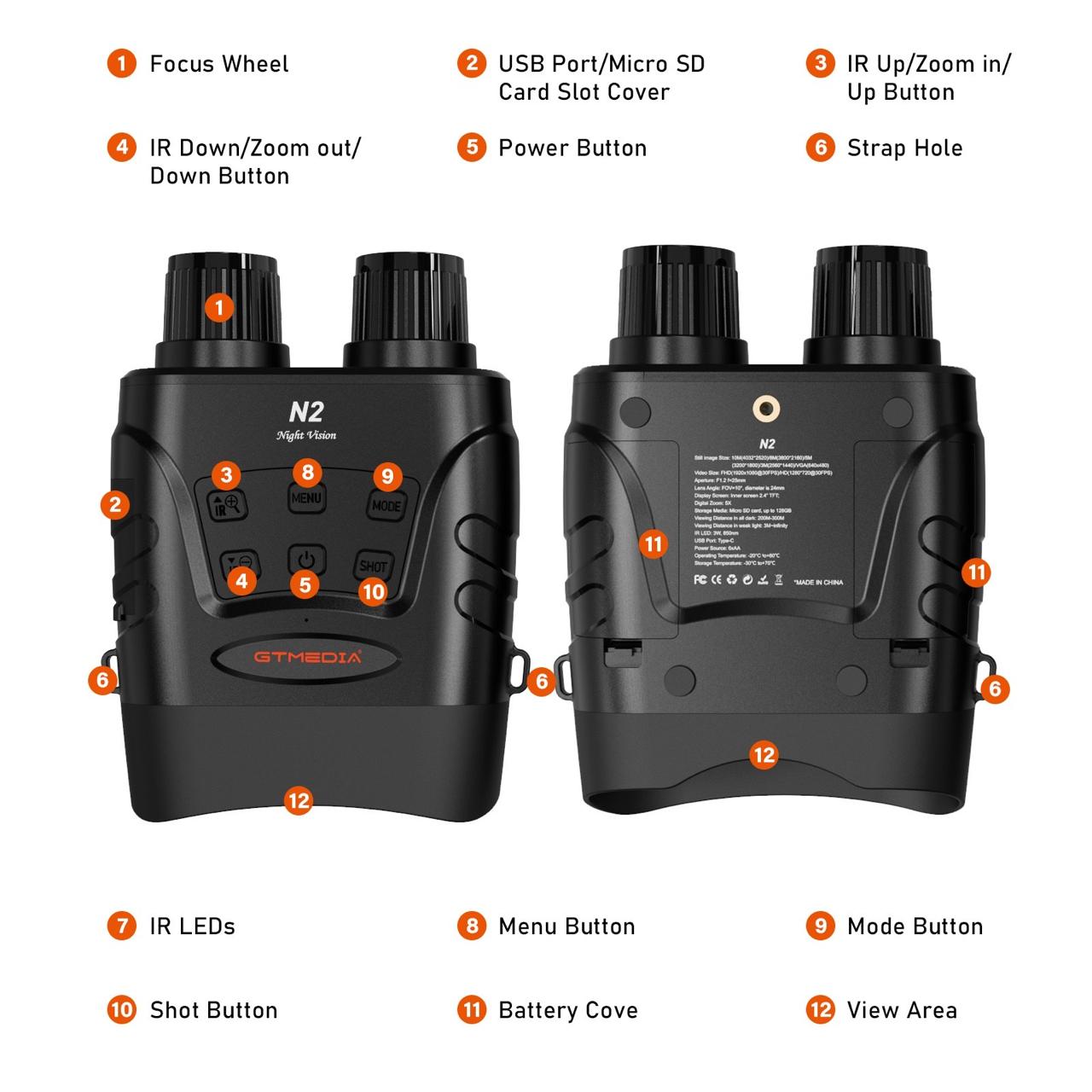 Xima Binocular N2