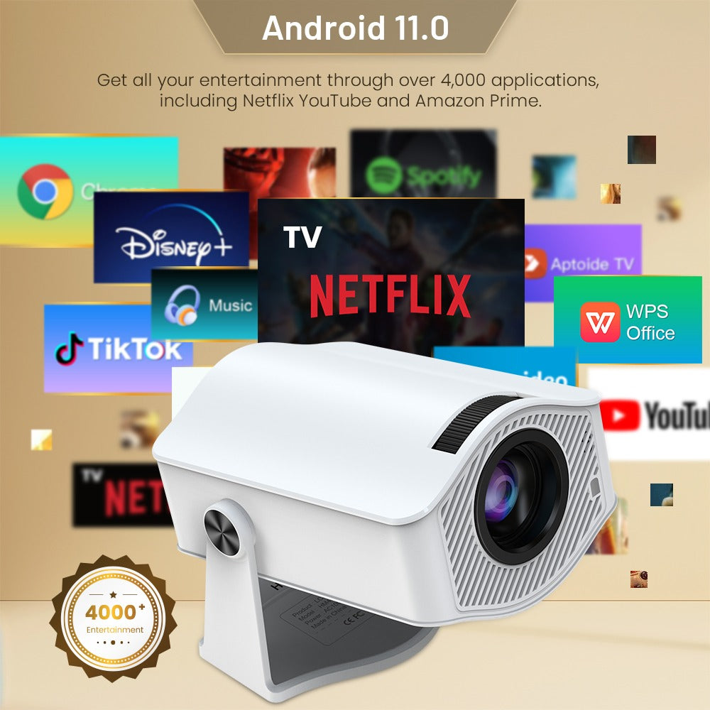 Xima Portable Projector HM400 Pro