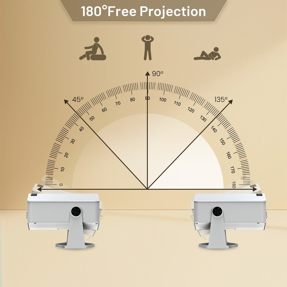 Xima Portable Projector HM400 Pro